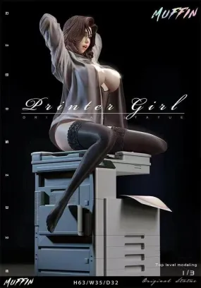 1:3 Printer Girl Castoff Figure Statue