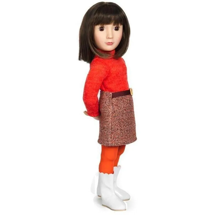 A Girl for All Time 1960s Sweater and Tights set for 16 inch British dolls