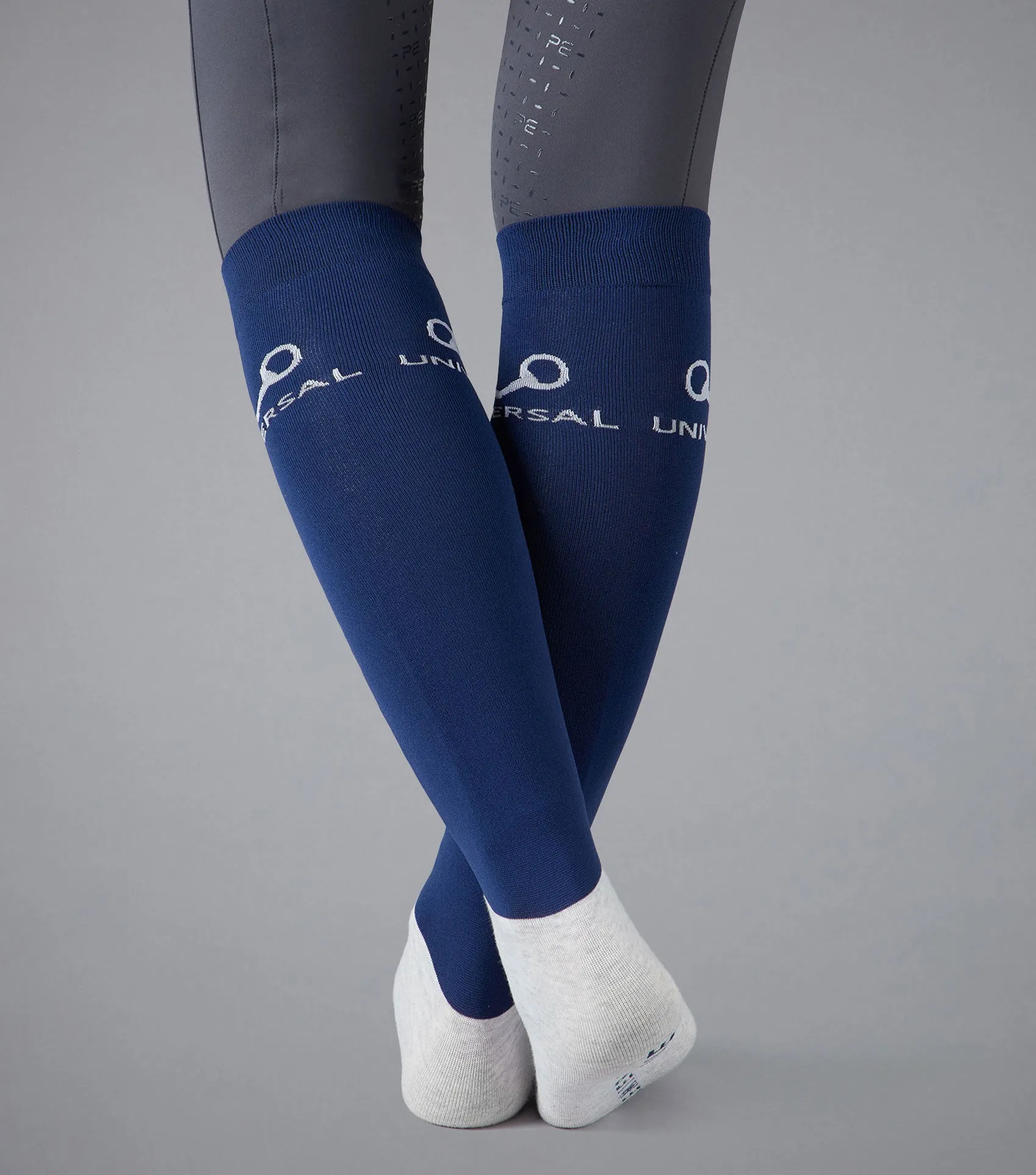 Adults Thin Stretch Riding Socks (2 Pairs) Navy