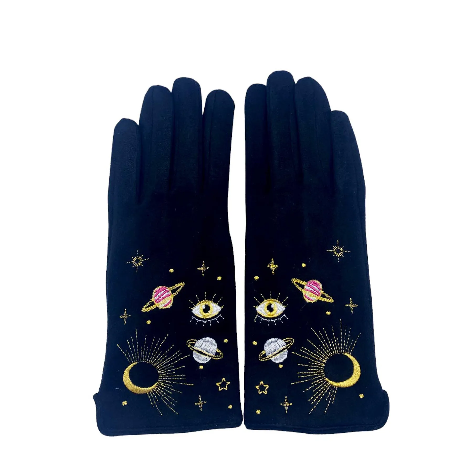 After Dark Embroidered Gloves