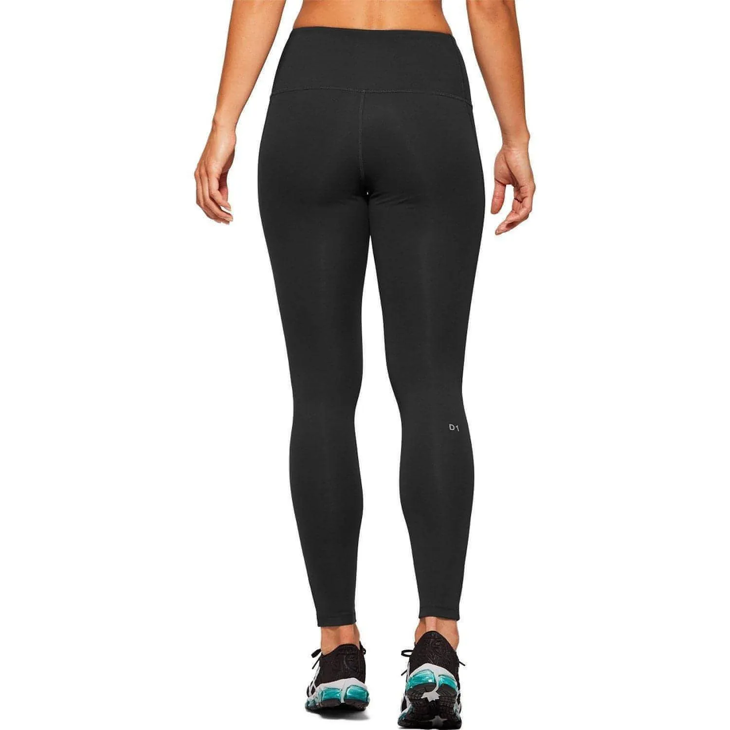 Asics High Waist 2 Womens Long Running Tights - Black