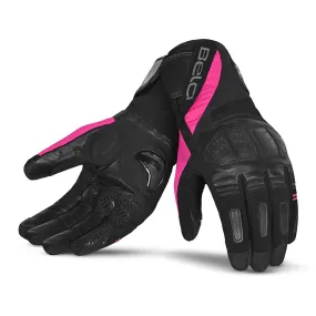 BELA Highway Women Winter Motorcycle Gloves Black Pink