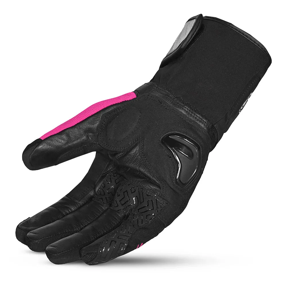 BELA Highway Women Winter Motorcycle Gloves Black Pink