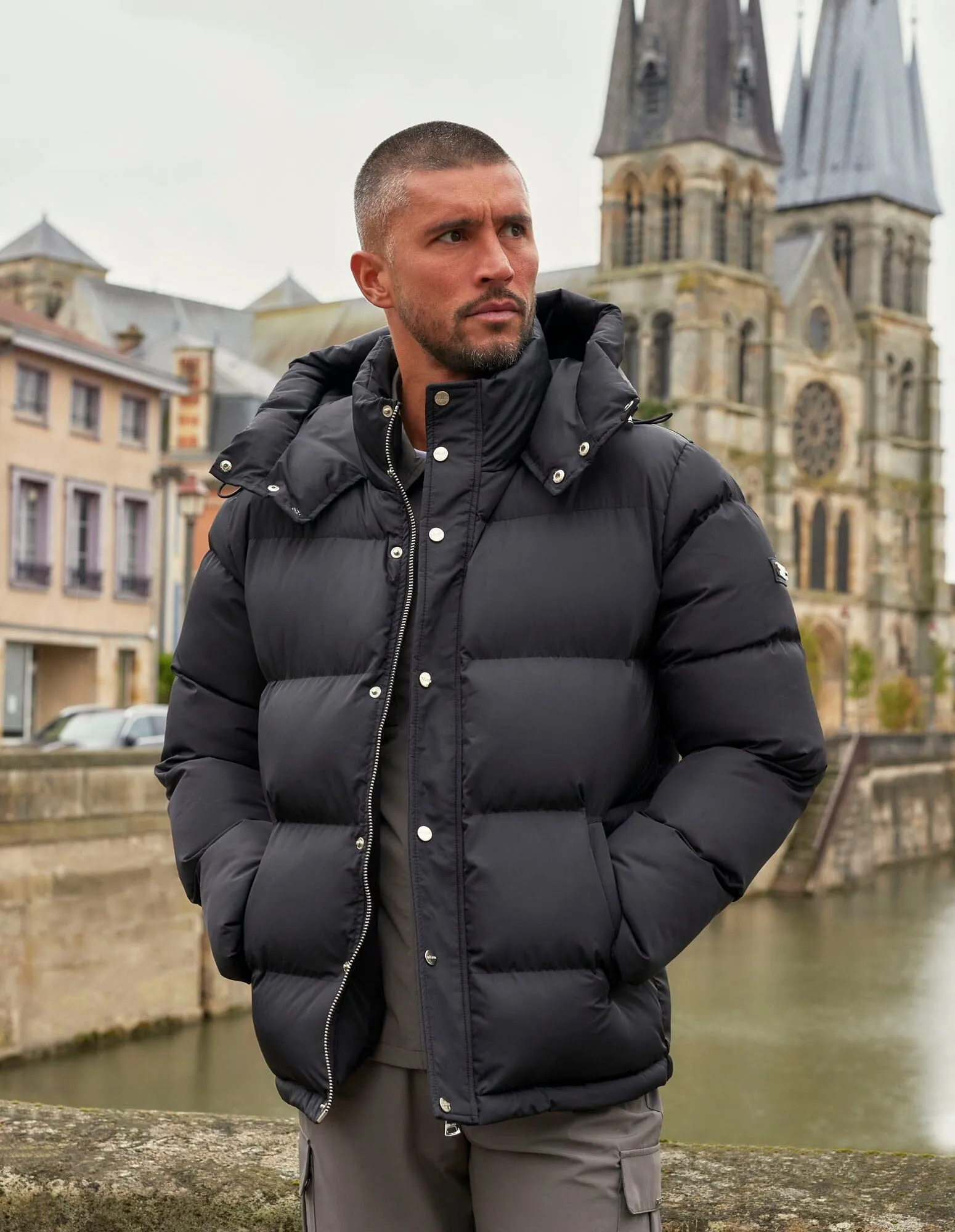 Black Puffer Jacket