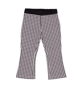 Black/White Houndstooth Pants