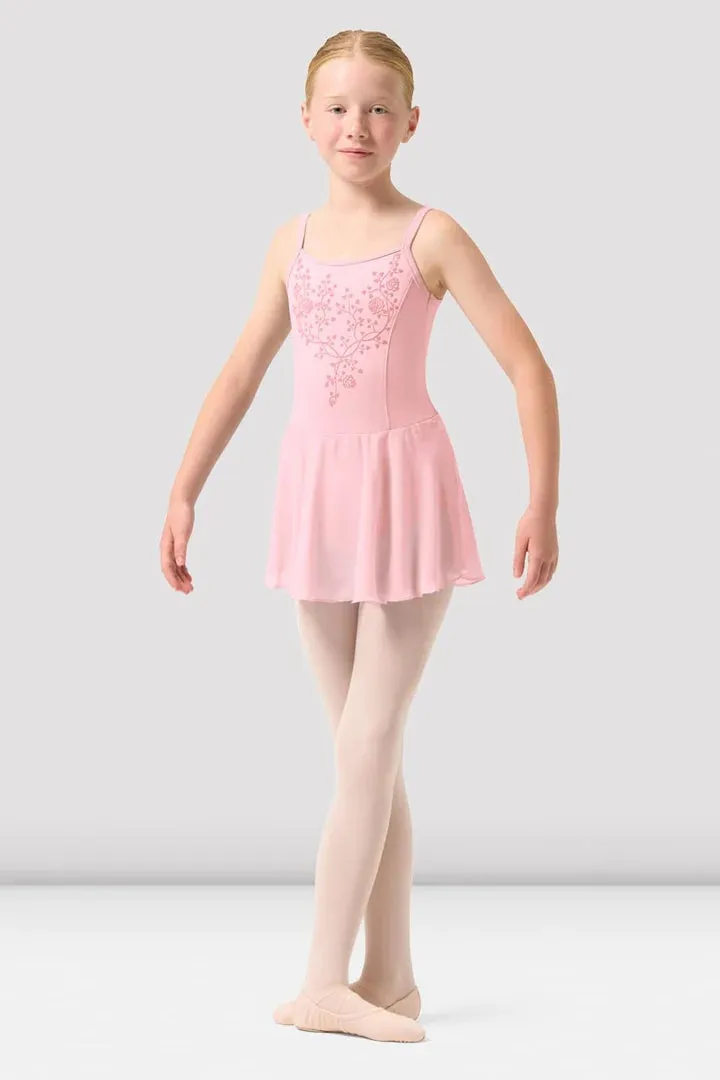 BLOCH GIRLS ALORA CAMISOLE SKIRTED LEOTARD