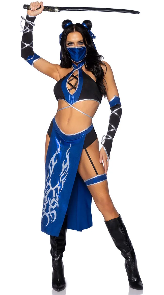 Blue Ninja Costume