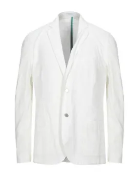 Boglioli Man Blazer White 46 suit