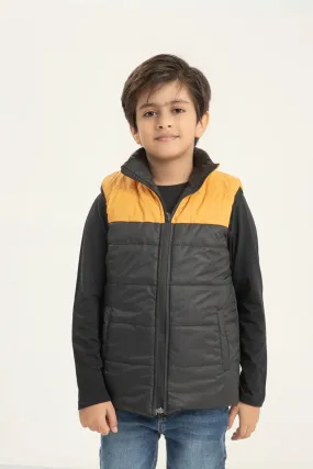 Boy's S/L Revesible Puffer Jacket