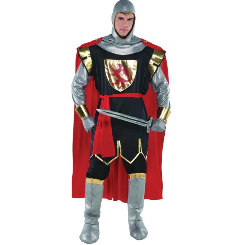 Brave Crusader Medieval Knight Men's Costume