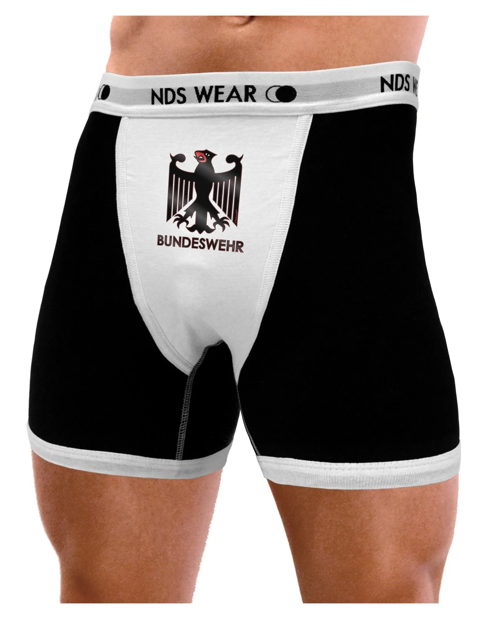 Bundeswehr Logo with Text Mens Boxer Brief Underwear