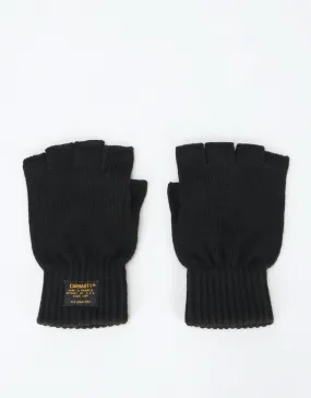 Carhartt WIP Military Fingerless Gloves - Black