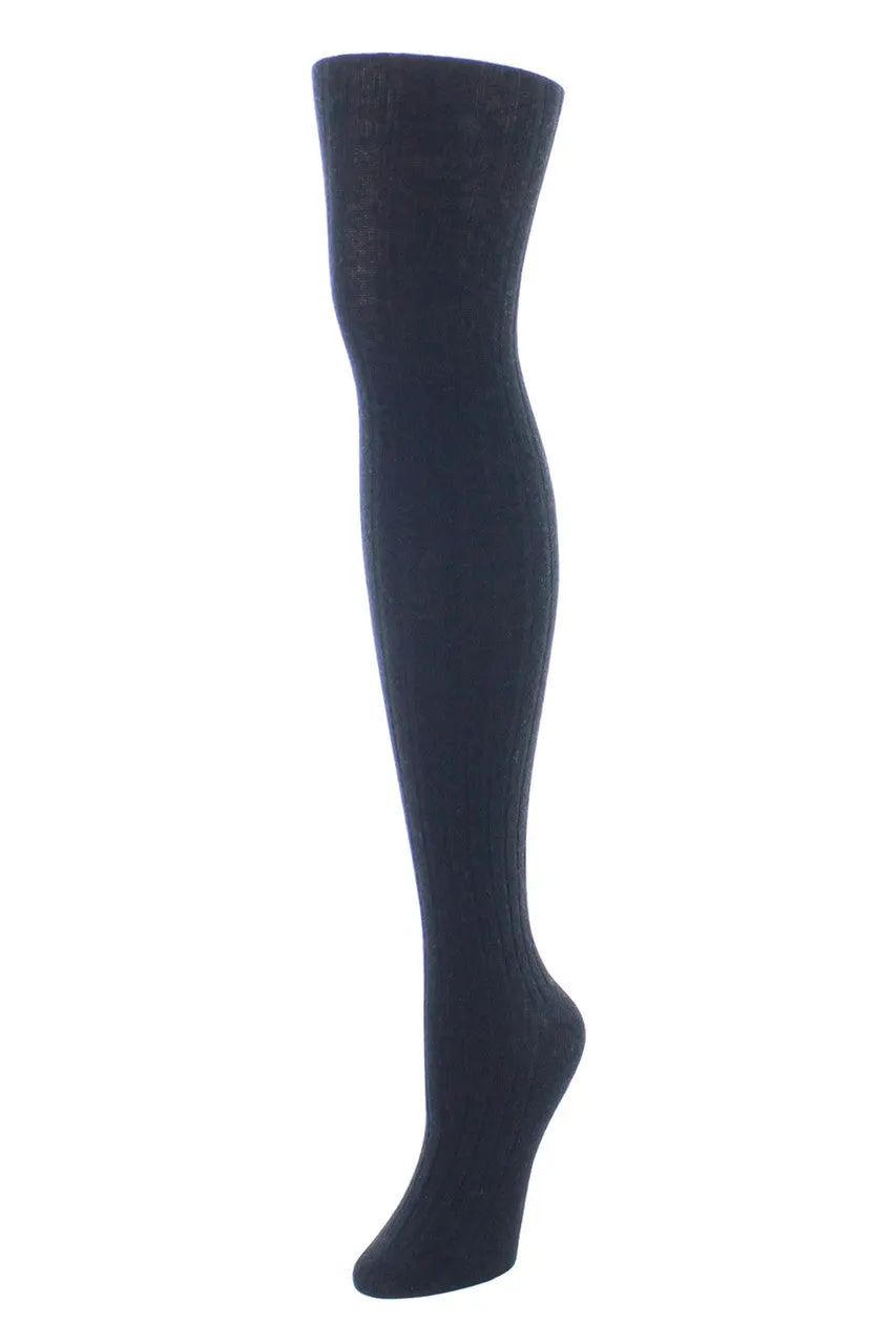 Cashmere Rib Sweater Tights