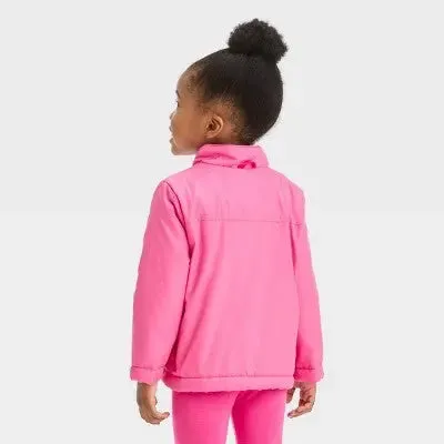 Cat & Jack Infant Kids Zip-Up Winter Puffer Windbreaker 3-In-1 Jacket