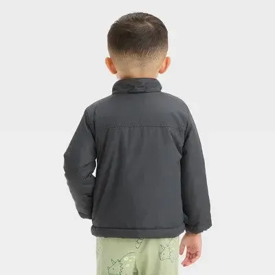 Cat & Jack Infant Kids Zip-Up Winter Puffer Windbreaker 3-In-1 Jacket