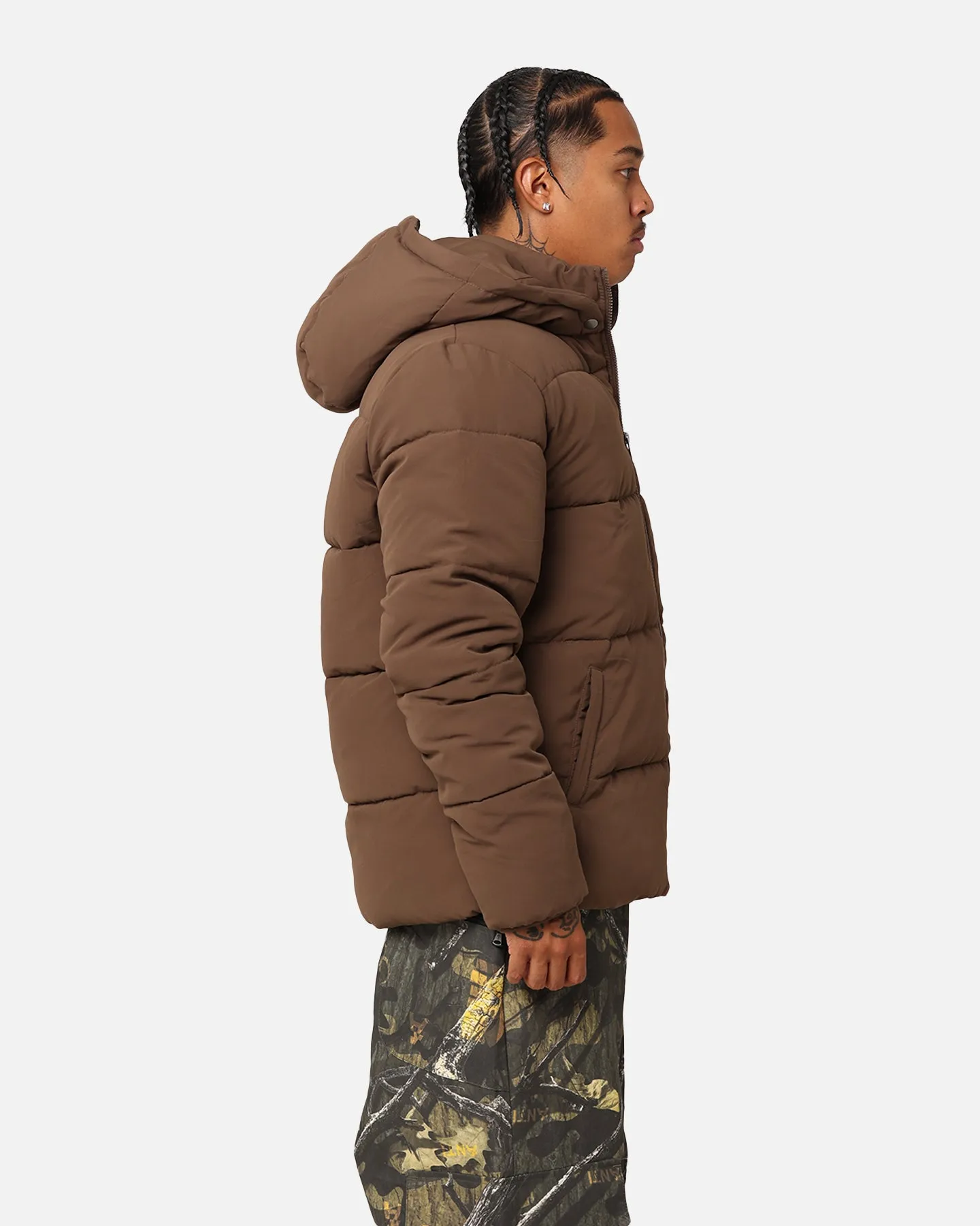 Champion Rochester Puffer Jacket Espresso Martini