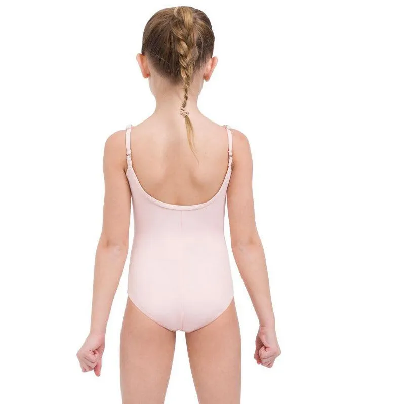 Child Adjustable Strap Cami Leotard