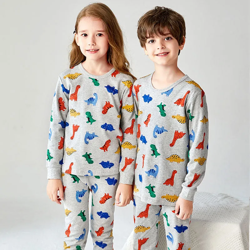 Children's Underwear Set Cotton Boys And Girls Underwear Set Pajamas