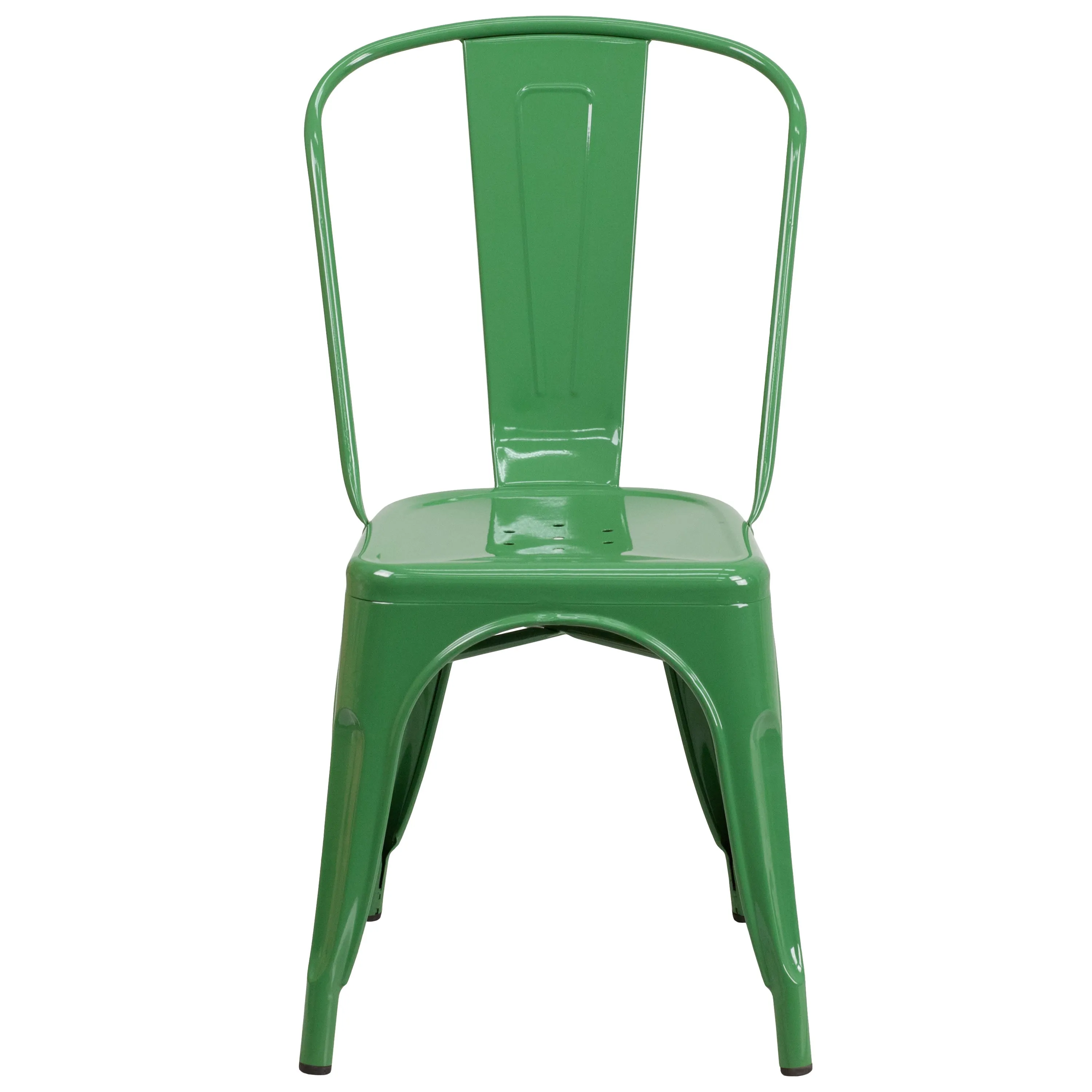 Commercial Grade Metal Indoor-Outdoor Stackable Chair