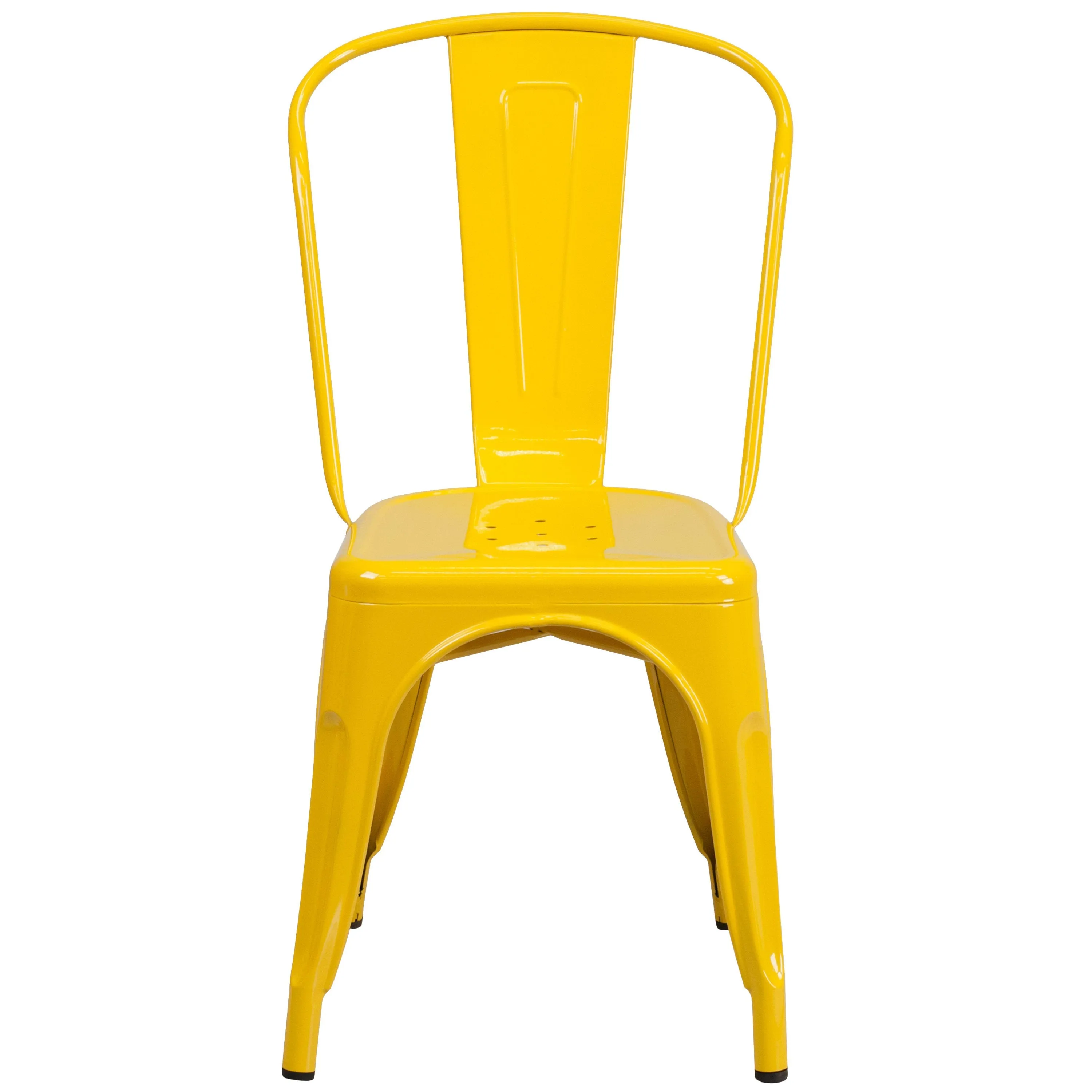 Commercial Grade Metal Indoor-Outdoor Stackable Chair