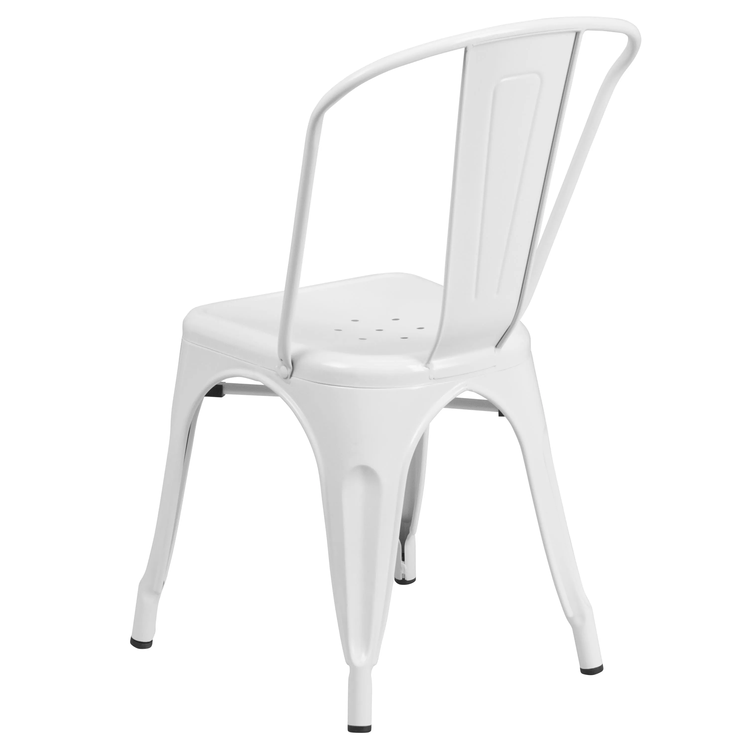 Commercial Grade Metal Indoor-Outdoor Stackable Chair