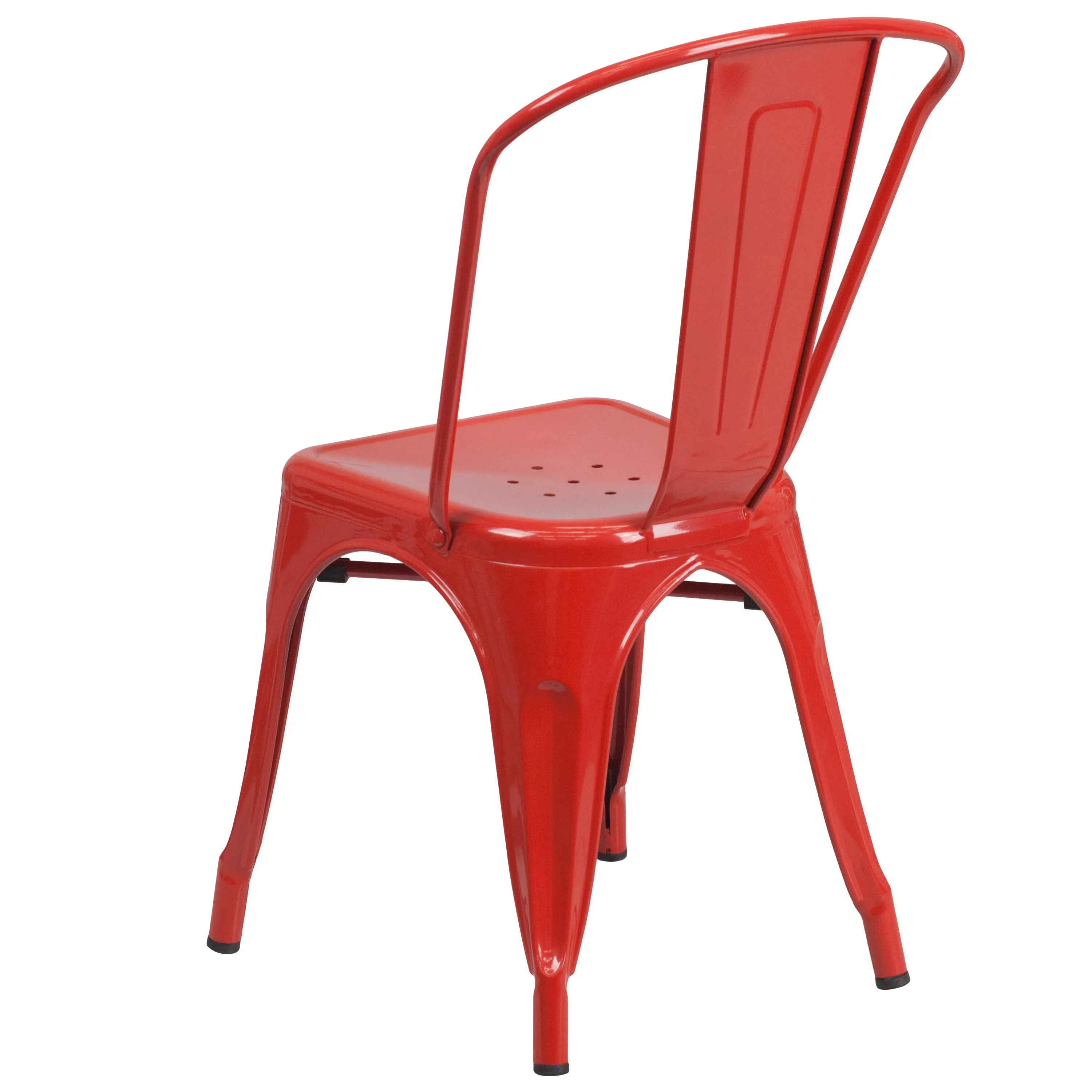 Commercial Grade Metal Indoor-Outdoor Stackable Chair