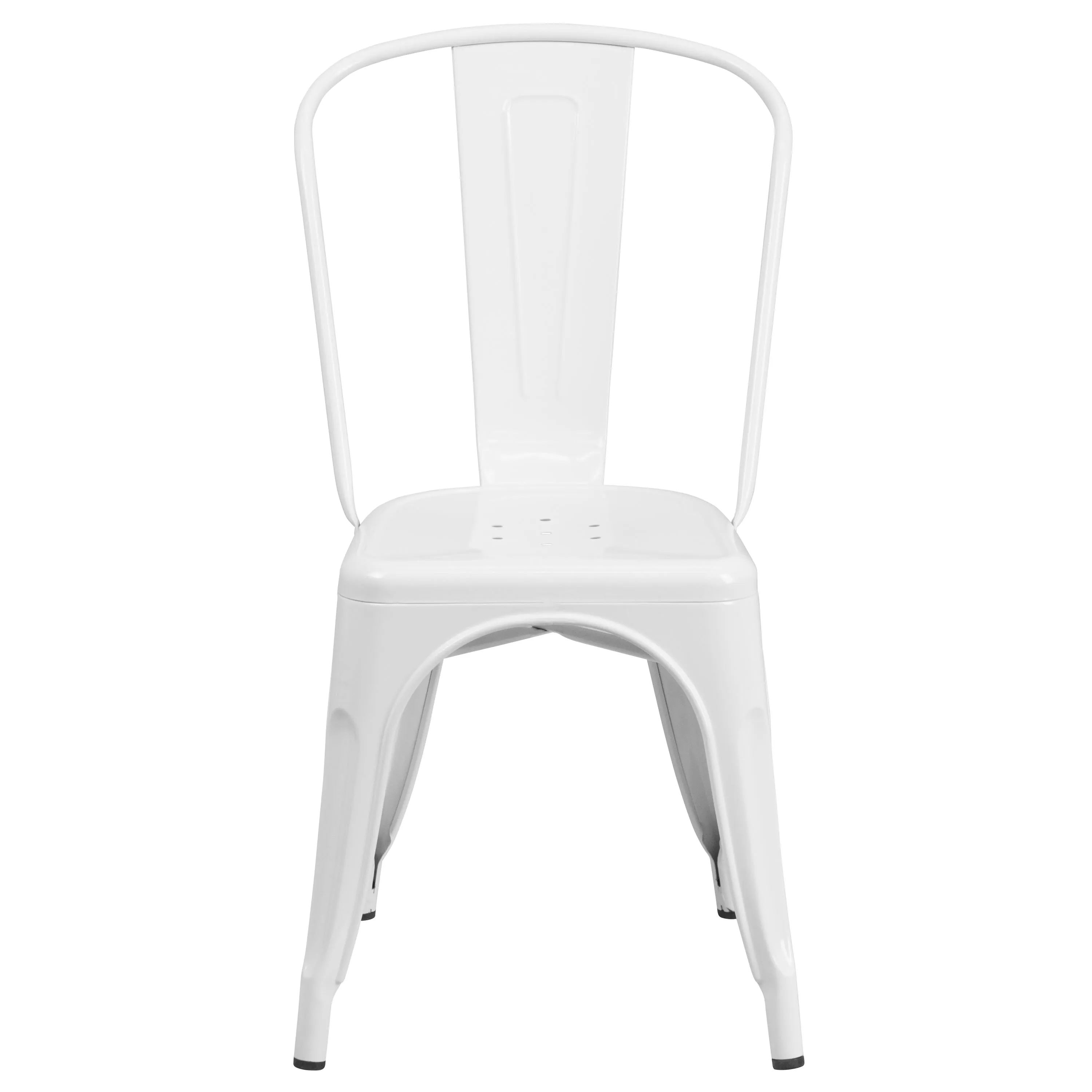 Commercial Grade Metal Indoor-Outdoor Stackable Chair