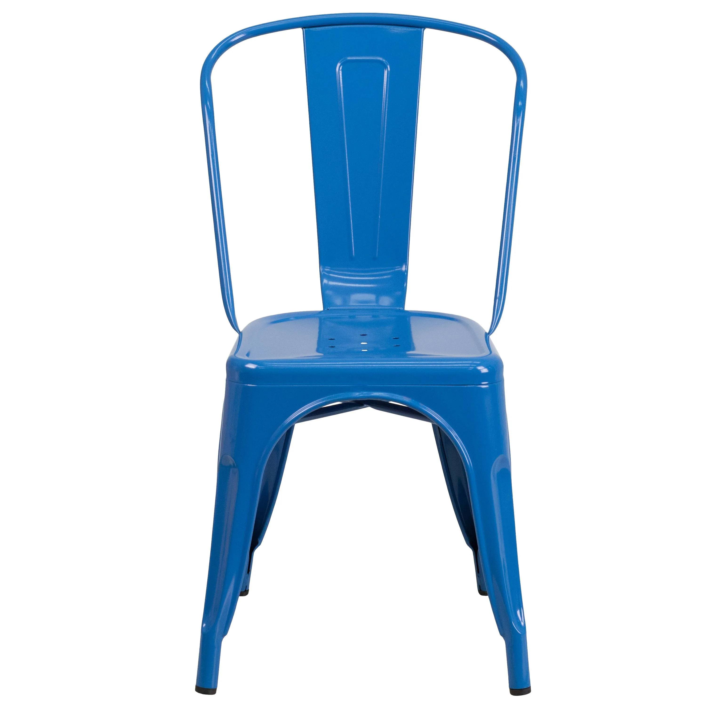 Commercial Grade Metal Indoor-Outdoor Stackable Chair