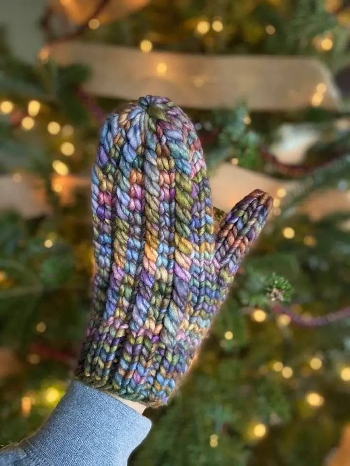 Corkscrew Mitts Pattern