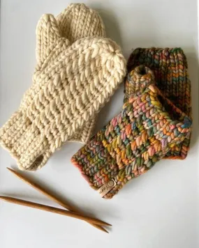 Corkscrew Mitts Pattern