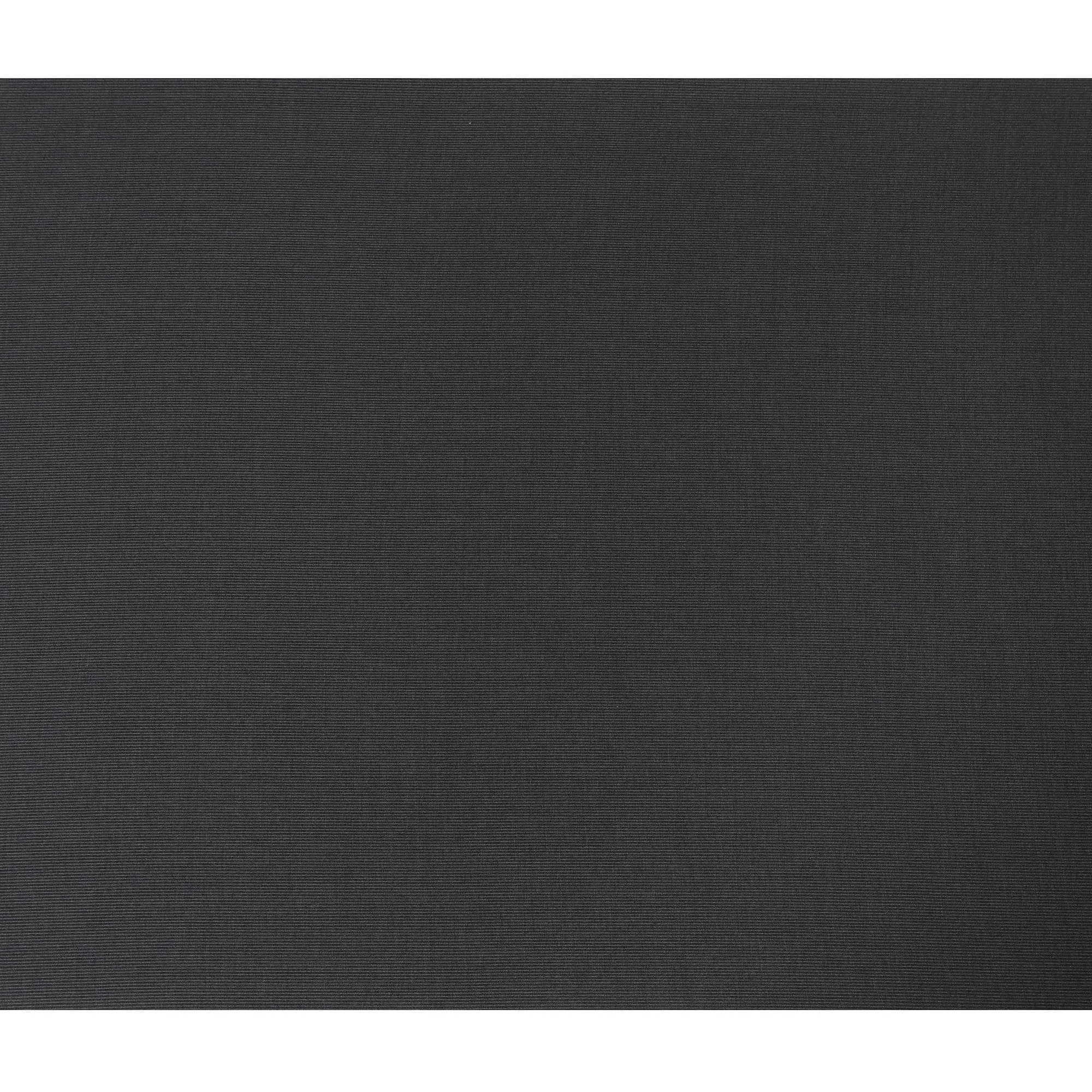 Dark charcoal grey Premium pure English super 120's all wool suiting fabric with grey stripe design-D14823