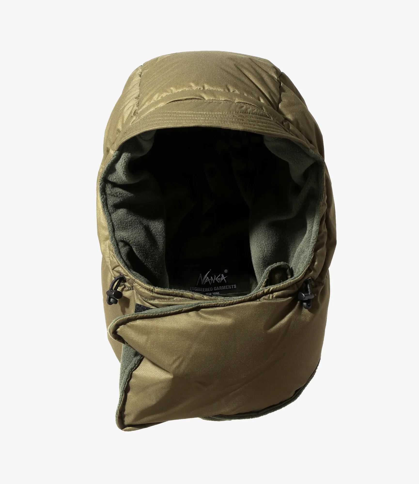 Down Hood – Olive Ripstop Nylon