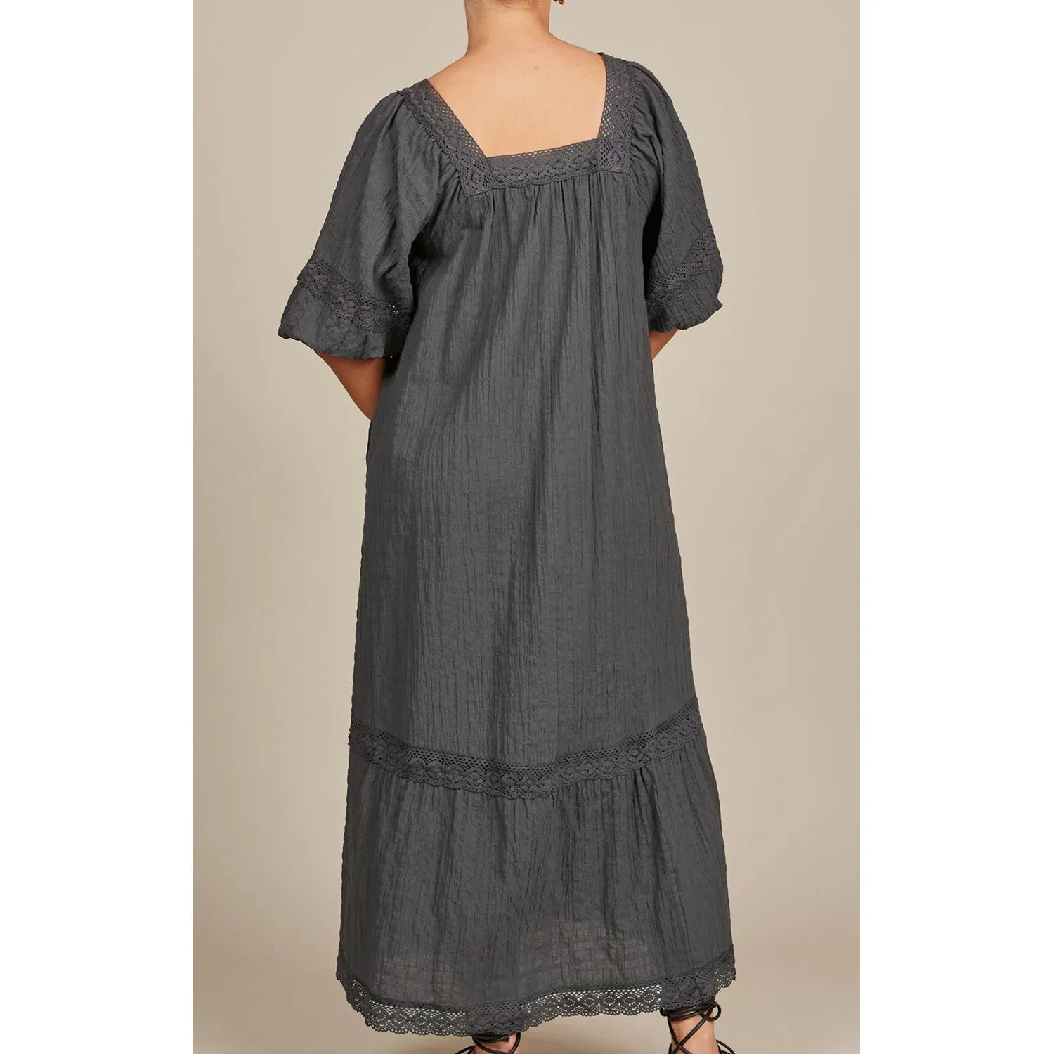 Dress Fleur Maxi - Graphite