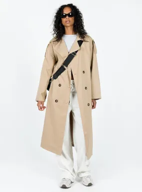 Elgata Trench Coat Beige