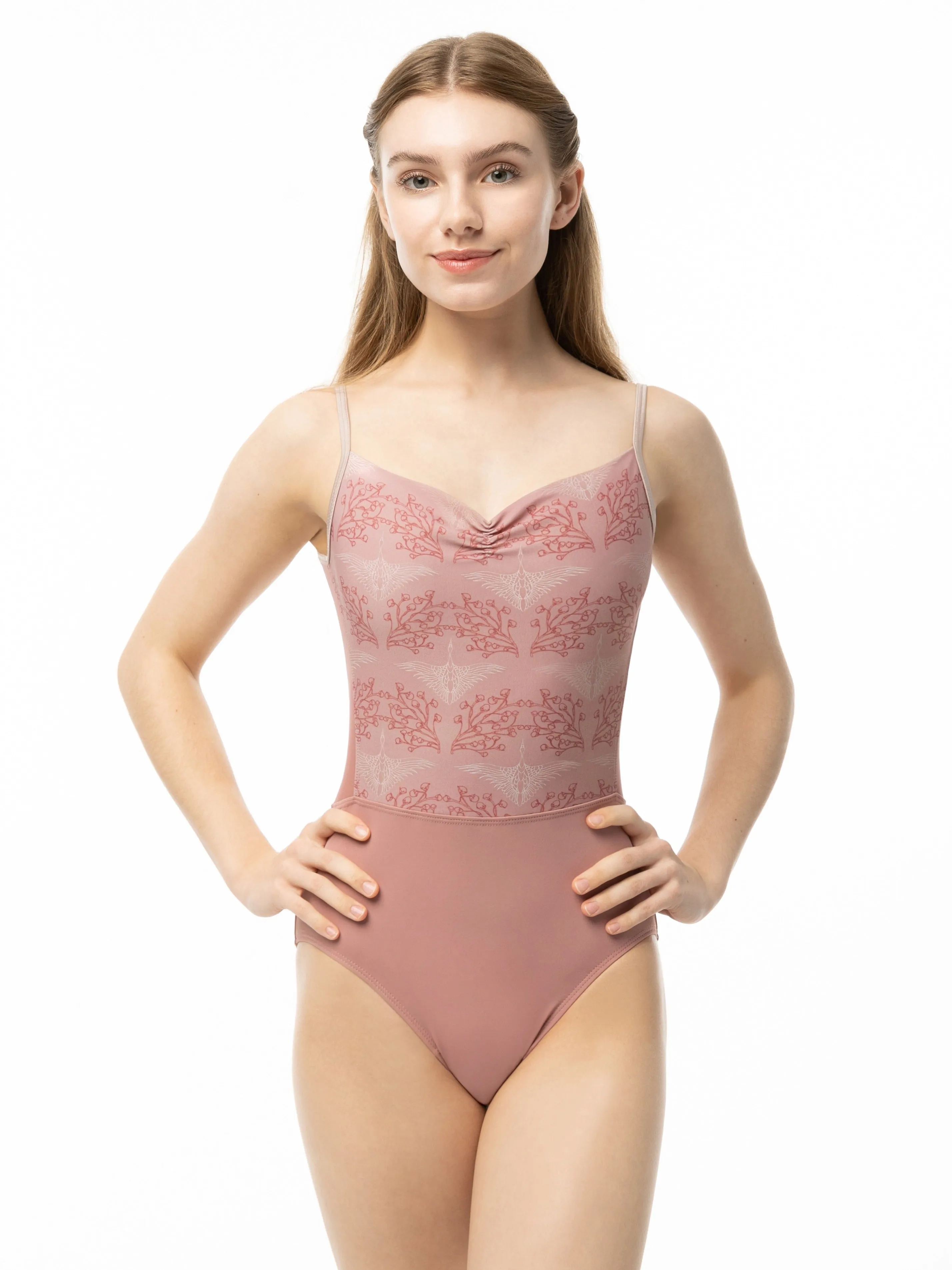 Emma Pinch Front Camisole Leotard