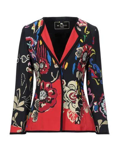 Etro Women Blazer Black 10 UK