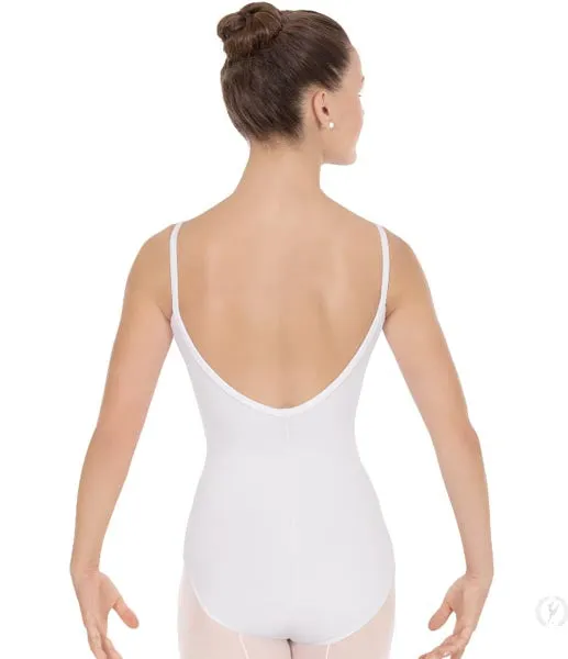 Eurotard 44527M Womens Microfiber Pinch Front Camisole Leotard