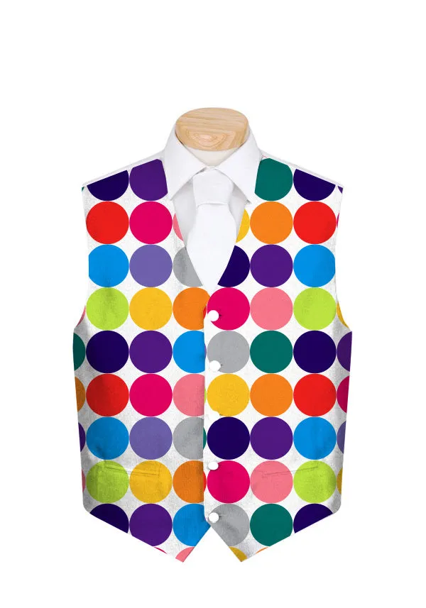 Fairway Disco Balls White Men's Vest - MTO