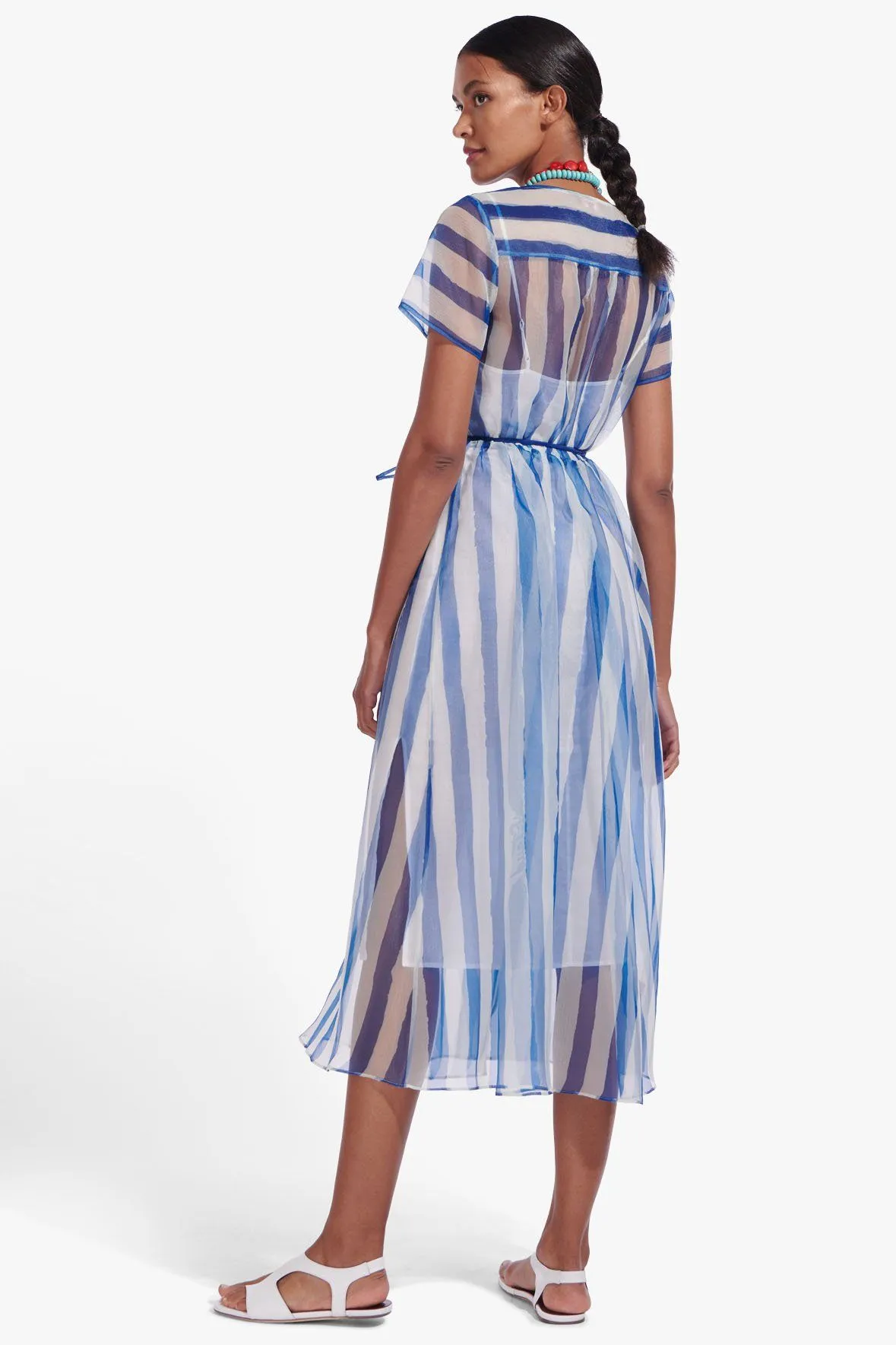 FILIPPA DRESS | PAINTED STRIPE