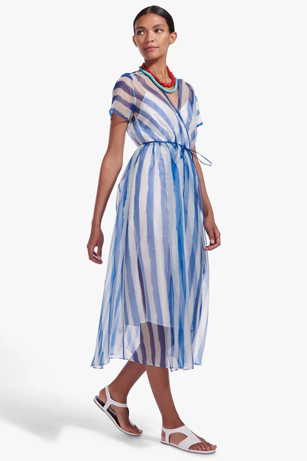 FILIPPA DRESS | PAINTED STRIPE