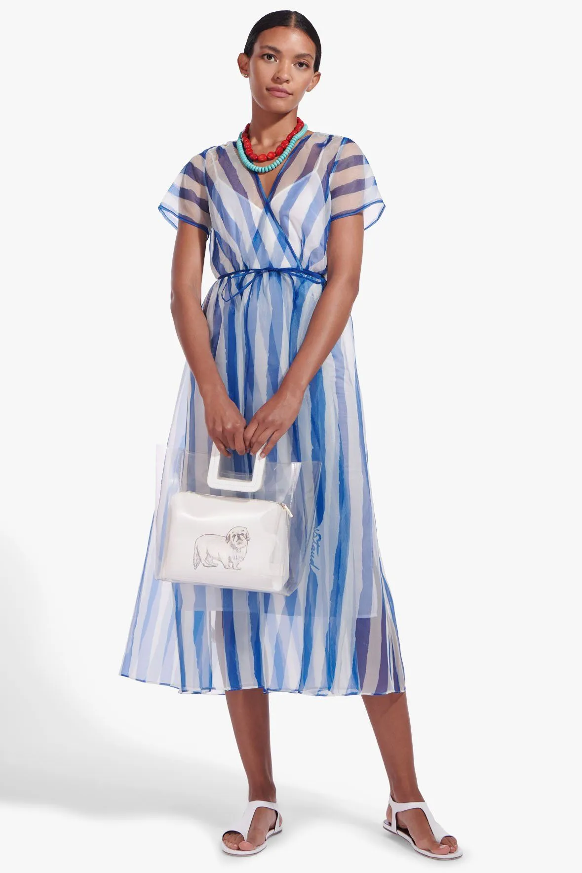 FILIPPA DRESS | PAINTED STRIPE