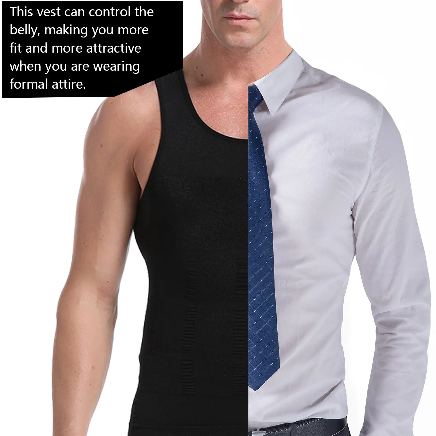 Funki Buys | Shapewear | Men Gynecomastia Compression Shirt