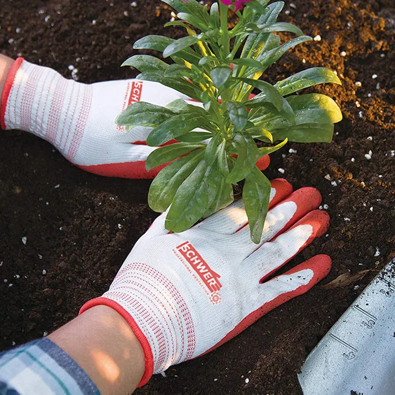 Gardening Gloves Labor Protection Wear-Resistant Work Waterproof Anti-Cutting Anti-Piercing Digging Soil Planting Flowers and Vegetables Gloves