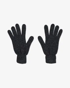 GIRAUD Marled Gloves - Bleu Denim