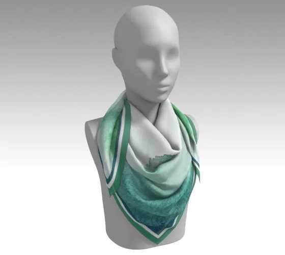 Giverny - Silk Scarf