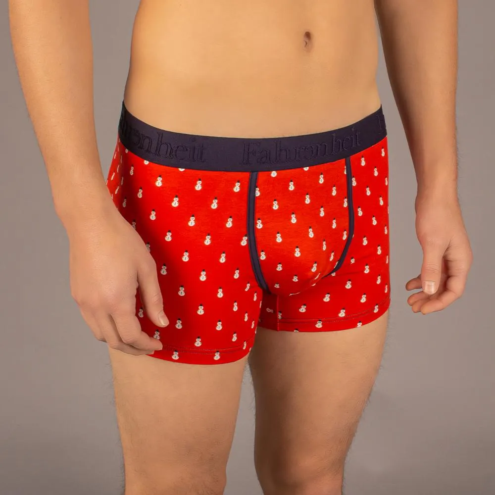 Grant Trunk | Snowman Red/Multi