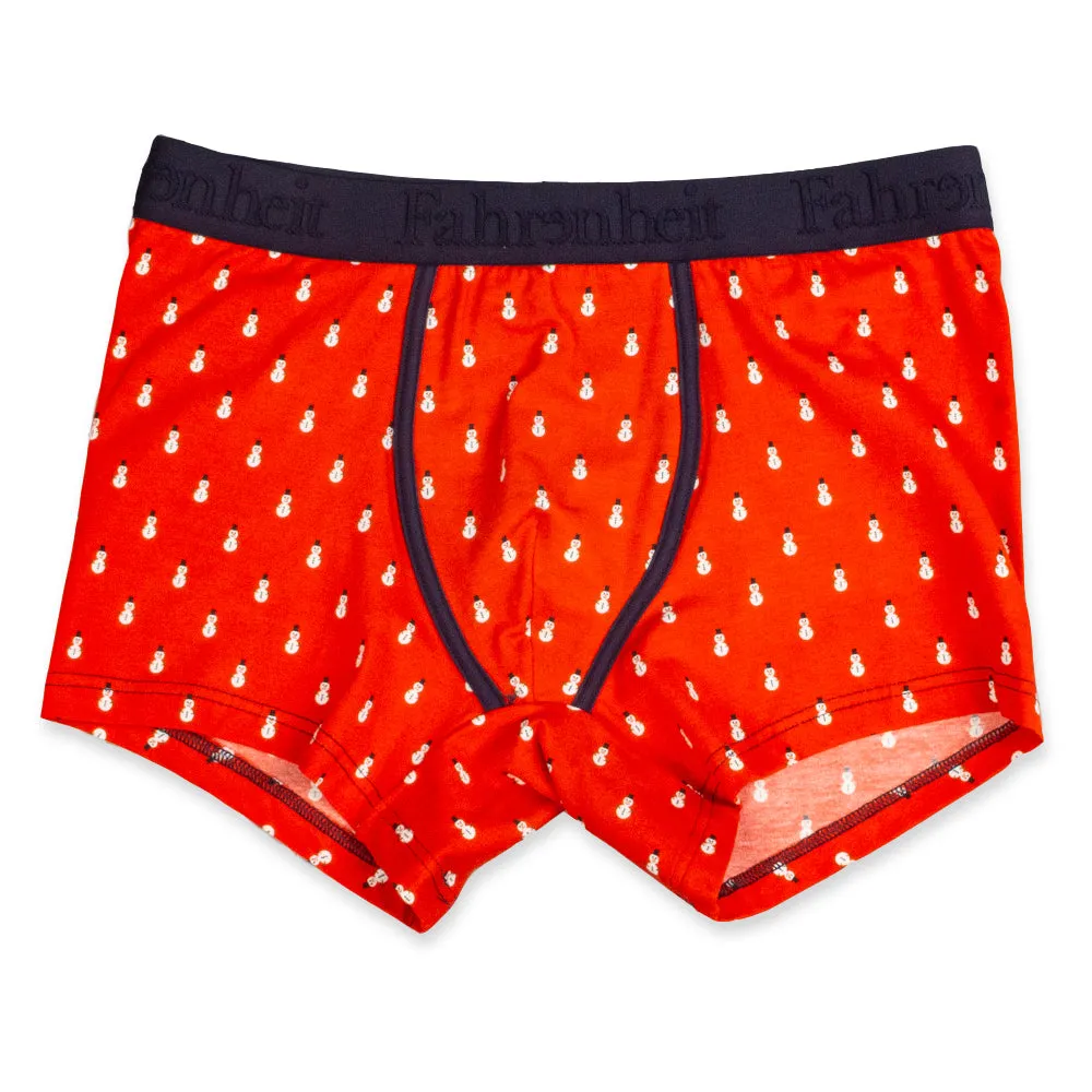 Grant Trunk | Snowman Red/Multi