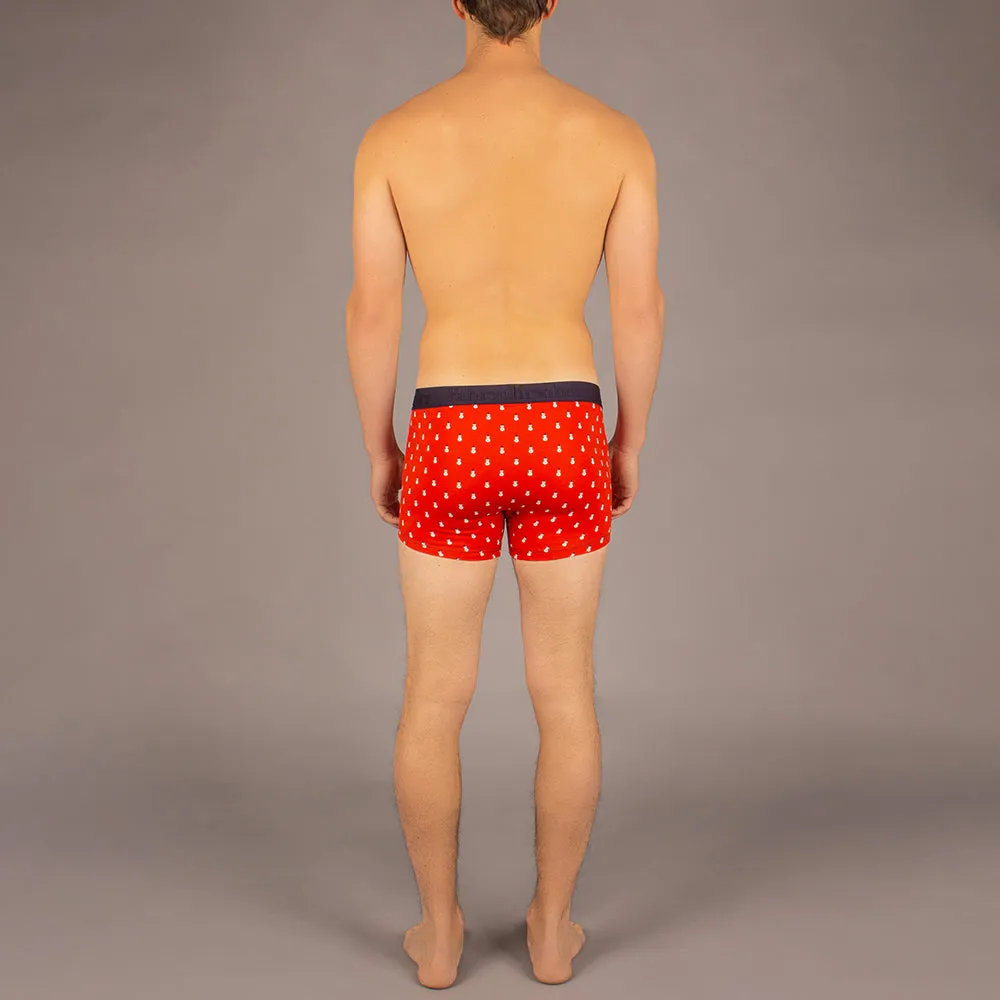 Grant Trunk | Snowman Red/Multi