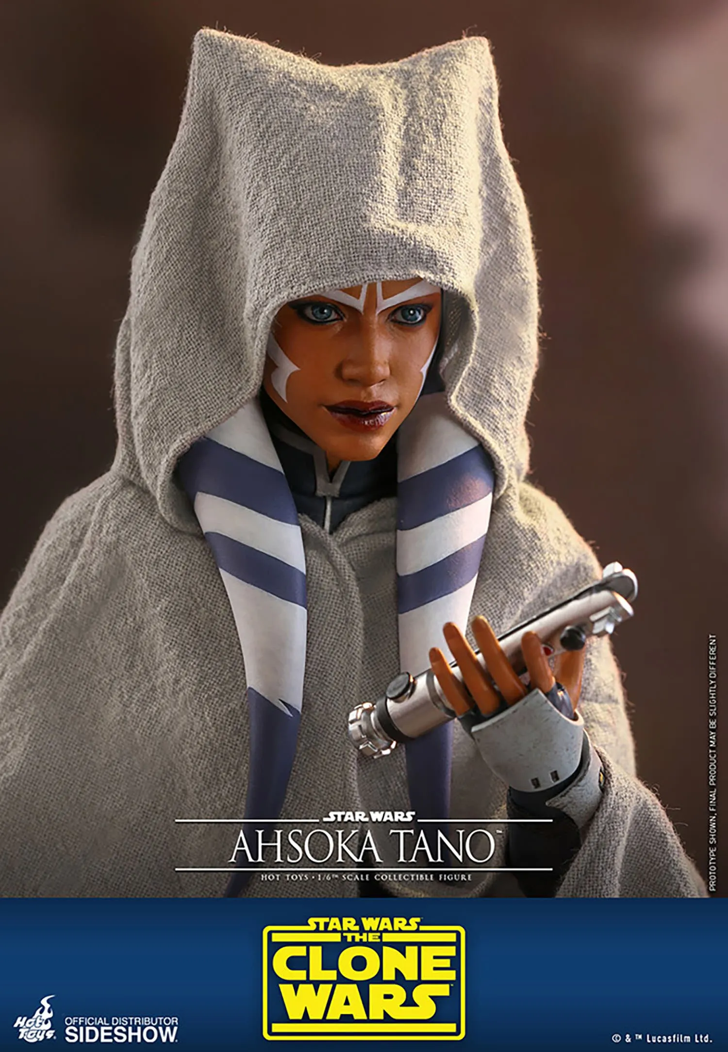 HOT TOYS STAR WARS THE CLONE WARS AHSOKA TANO 1/6 TMS021