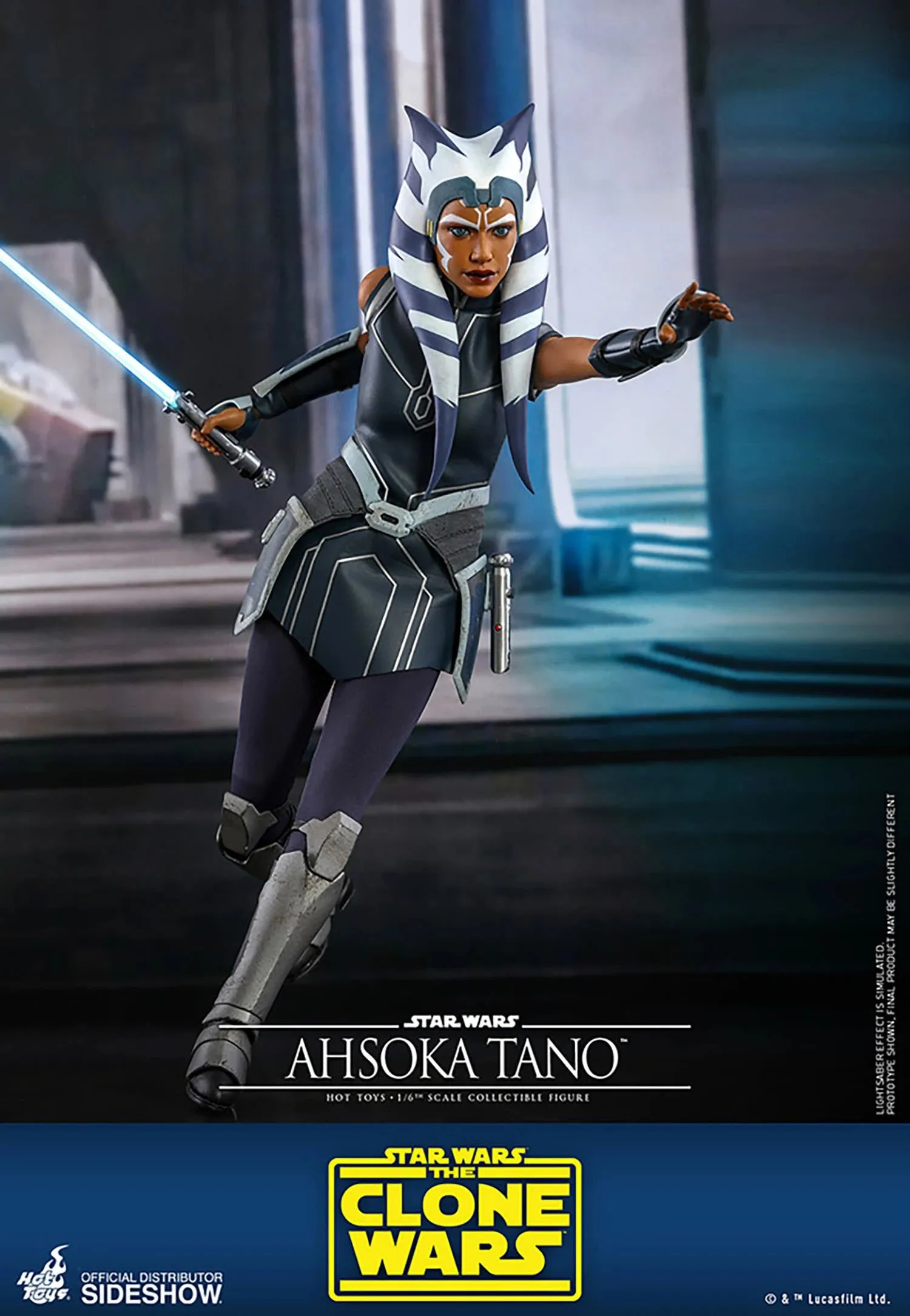 HOT TOYS STAR WARS THE CLONE WARS AHSOKA TANO 1/6 TMS021